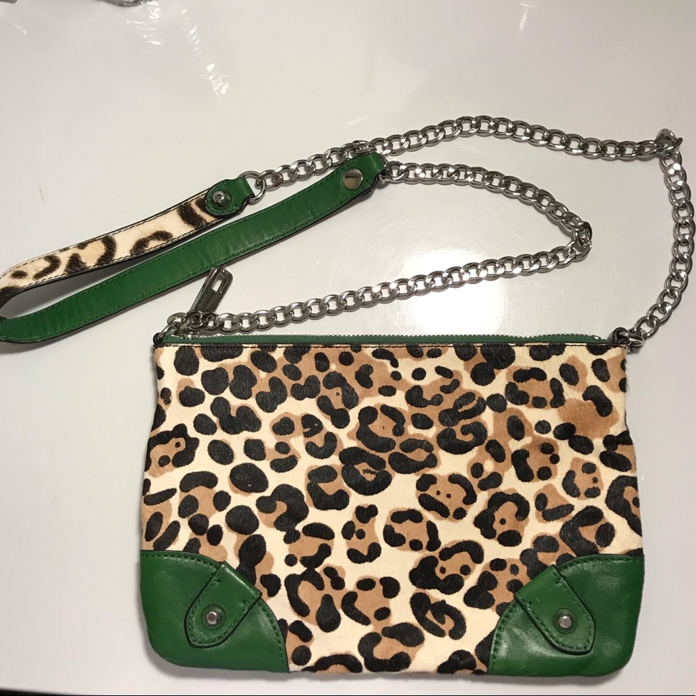Juicy Couture Cheetah Print Cross Body Bag